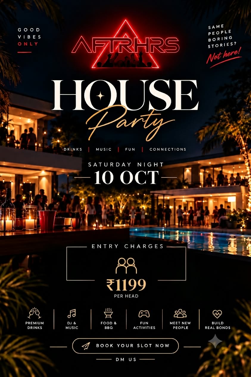 Aftrhrs House party