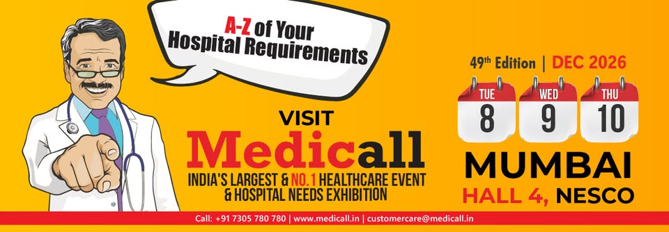Medicall Mumbai - India's Largest Hospital Equipment Expo - 49th Edition