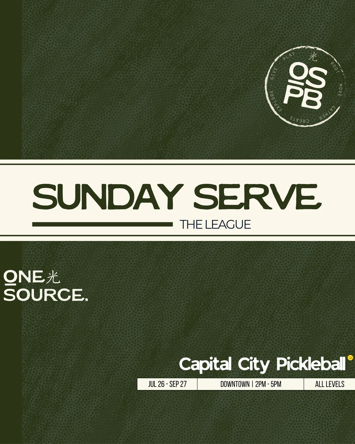 The Sunday Serve Pickleball League community cover